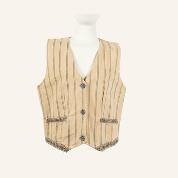 BEIGE VEST 6 M100395