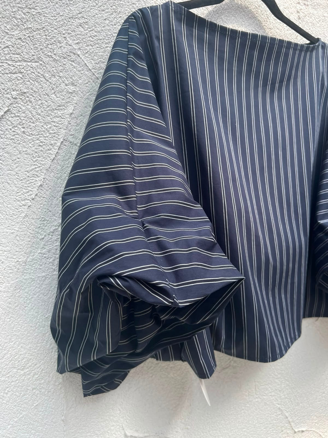 MAGLIA DONNA - NAVY BLUE & WHITE - 28126PC152