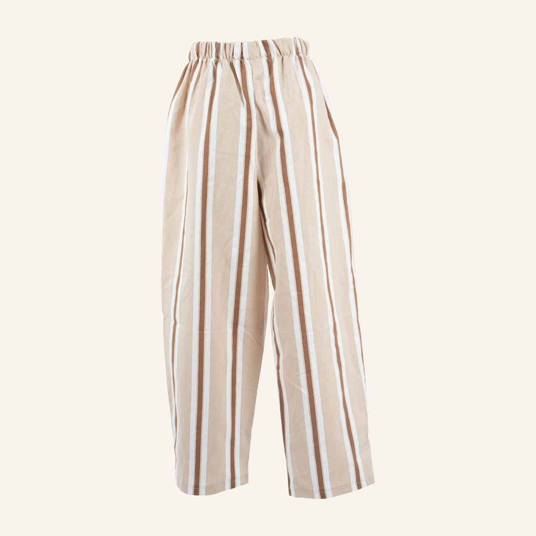 PANTALON - BEIGE & BROWN - 21469IMP