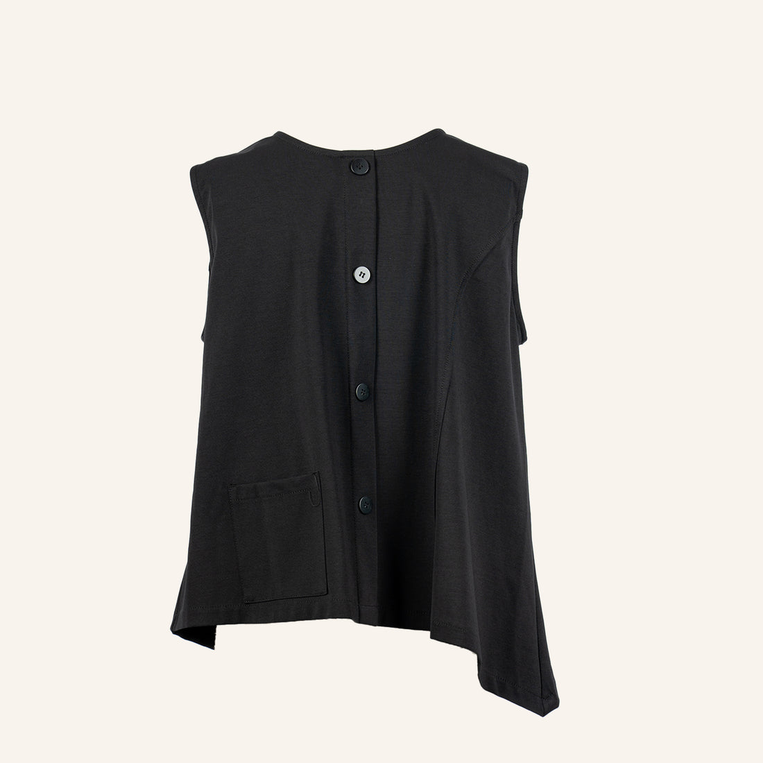 Gilet - Black - 9046