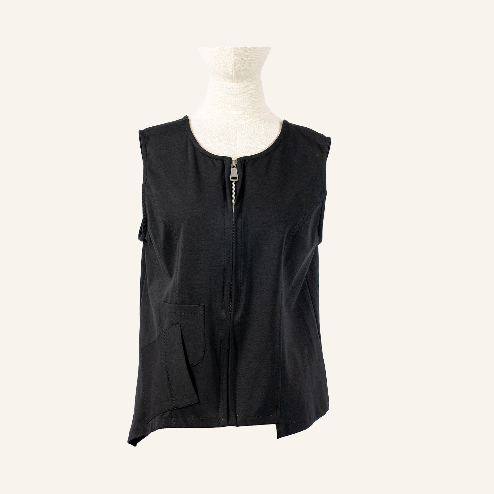 Gilet - Black - 9046