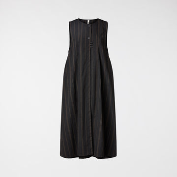 WOMEN LONG VEST / DRESS BLACK 224224