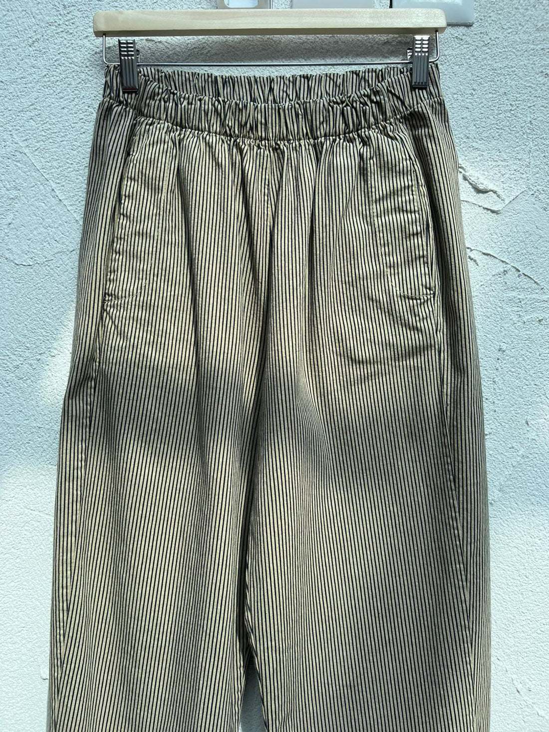 PANTALON - BLACK & BEIGE - P6276R
