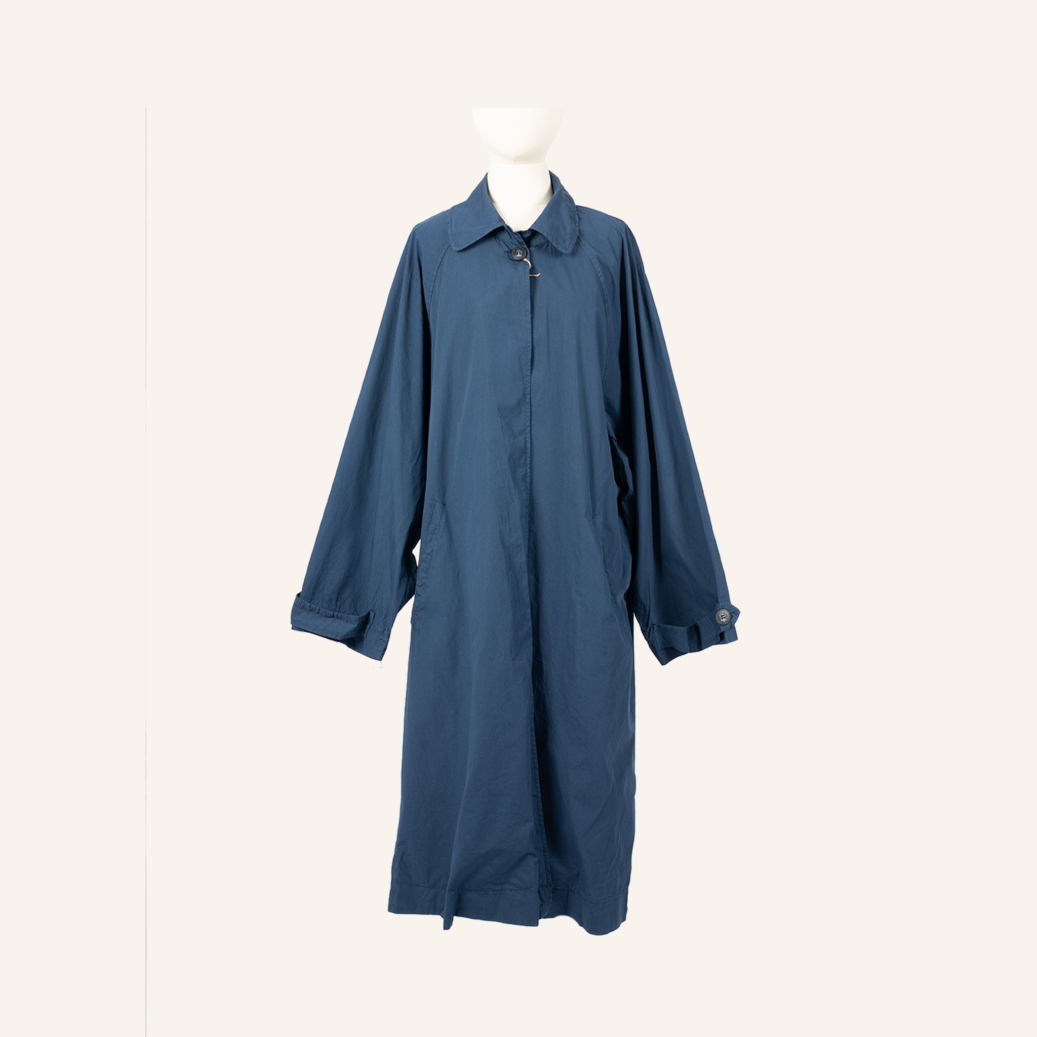 MANTEAU/PANCHO - NAVY BLUE - IS200010A FOL