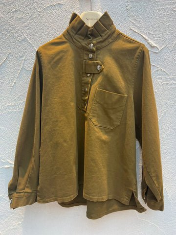 CHEMISE/TUNIQUE - OLIVE GREEN - 80722