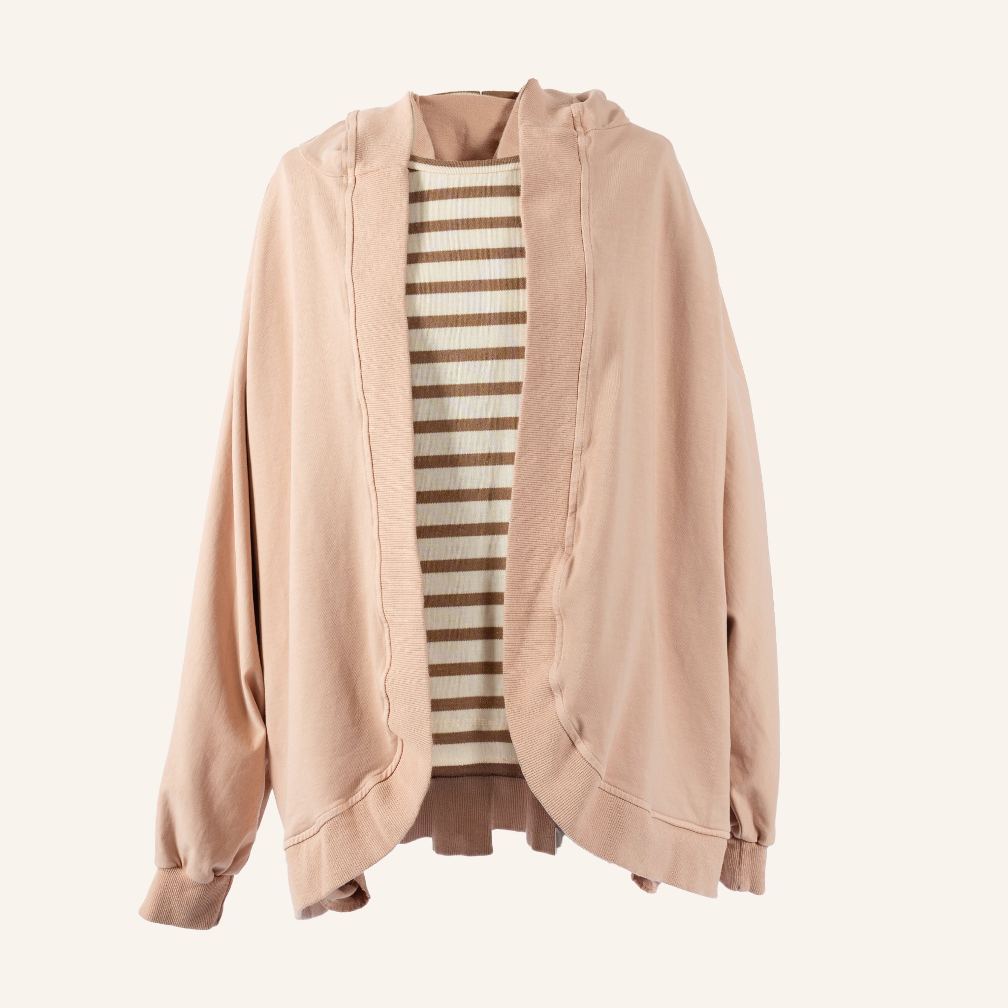 VESTE GILET - PEACH - 12379