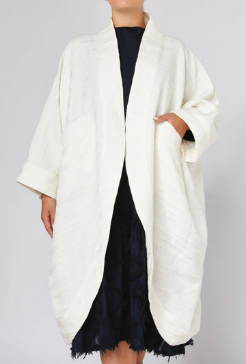 WOMAN CARDIGAN - OFF WHITE - 250124