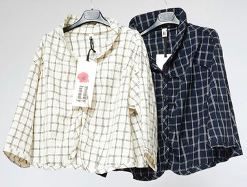 WOMAN SHIRT - BLACK & WHITE - 250714