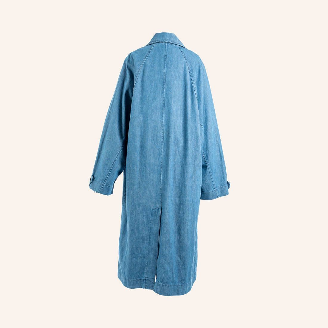 MANTEAU/PANCHO-COAT - DENIM - 200010KEBL