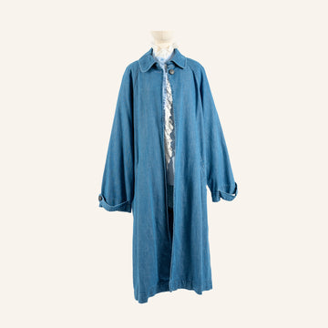 MANTEAU/PANCHO-COAT - DENIM - 200010KEBL