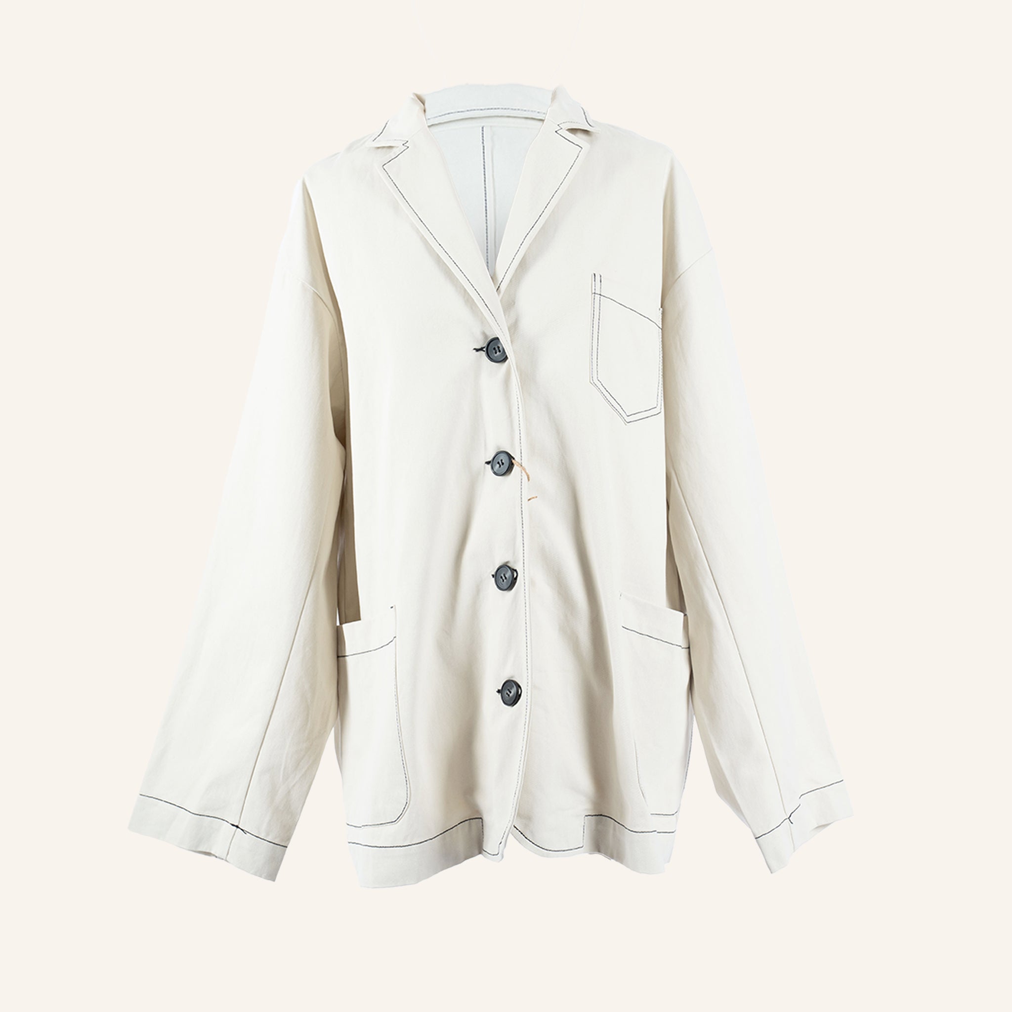 VESTE GILET - BEIGE - WM2435