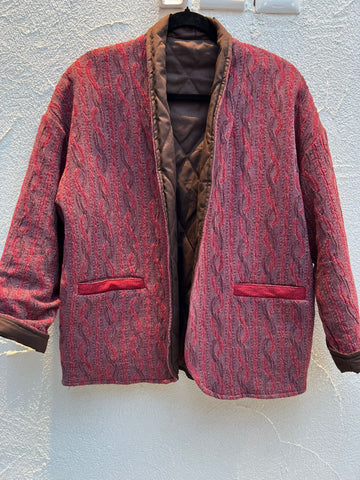 VESTE GILLET - RED & MAROON - 1100884ANG93