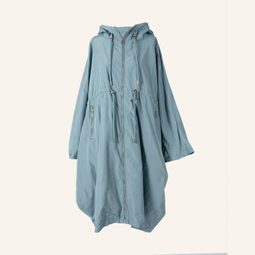MANTEAU/PANCHO - BLUE - 2723