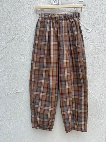 PANTALON - BROWN, MAROON & GRAY - 82713tsgz