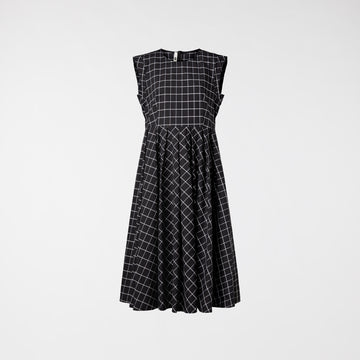 WOMEN DRESS CHECKERED - 123329