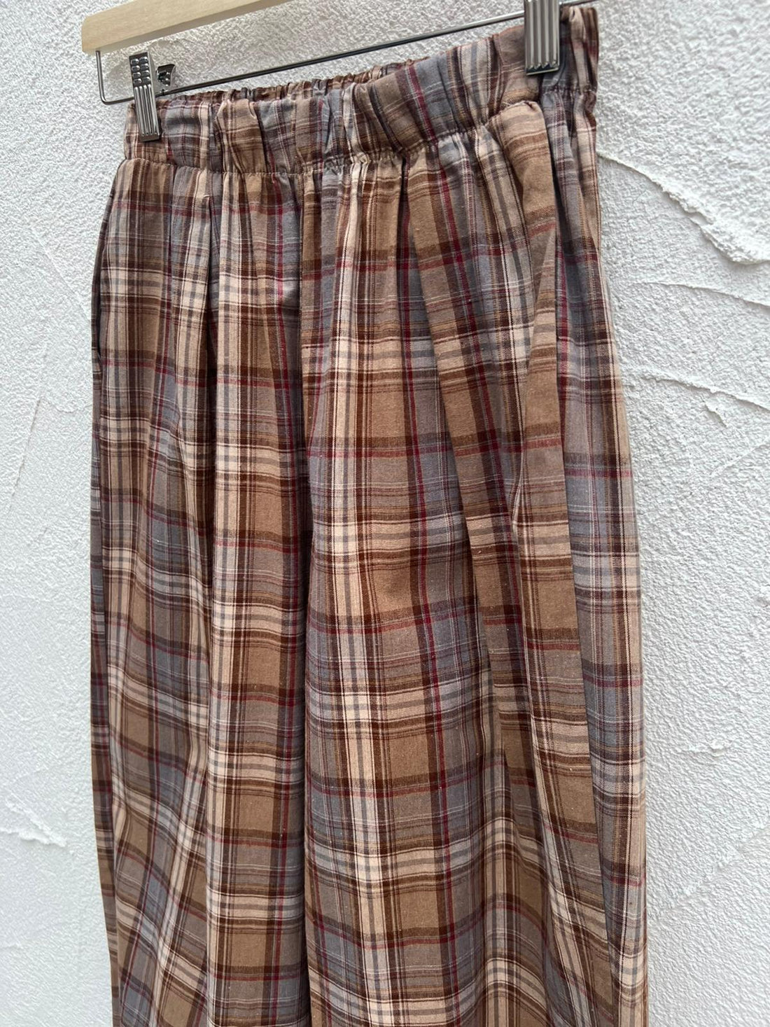 PANTALON - BROWN, MAROON & GRAY - 82713tsgz
