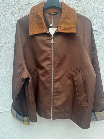 WOMEN'S JACKET - DARK BROWN - DL30211