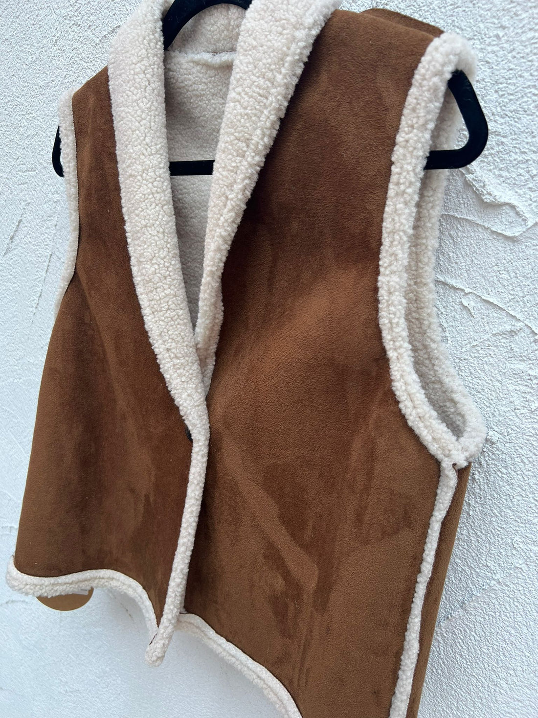 VESTE GILET - 60845 - BROWN