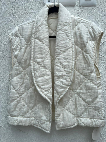 VESTE GILET - WHITE - 96014