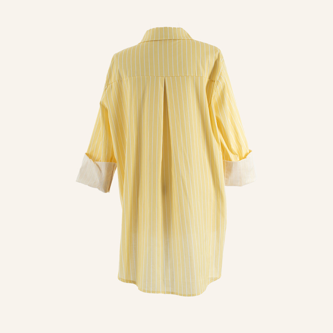 CHEMISE/TUNIQUE - YELLOW & WHITE - 50320P07