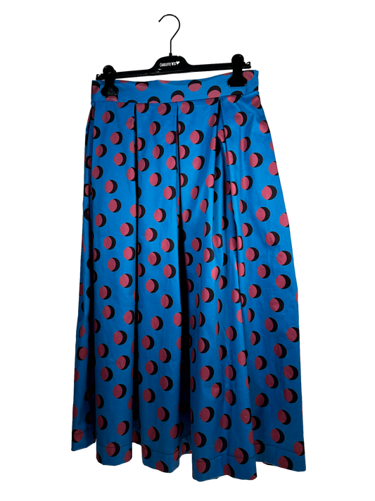 Betta Skirt Printed Popline- Moon