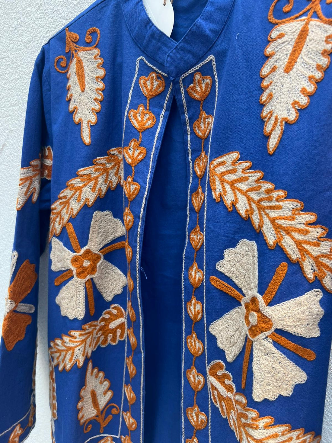 VESTE GILET - BLUE & ORANGE - VGI