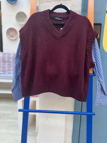 JERSEY CUELLO - ZD0062 - GRANATE