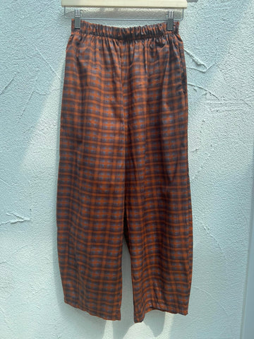 PANTALONE DONNA - MUSTARD & BLUE - 67625PC158