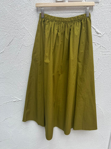 SKIRT - OLIVE GREEN - 10289