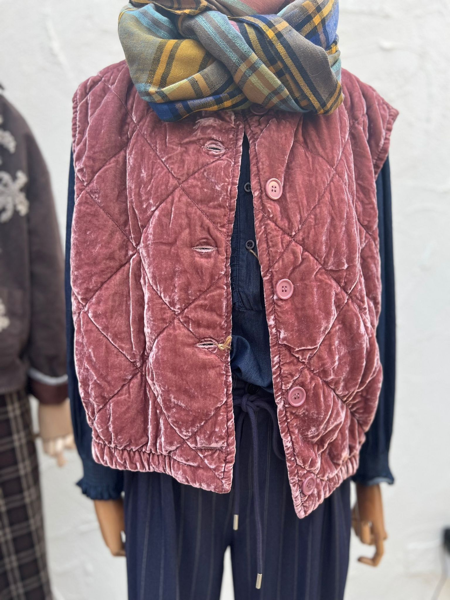 VESTE GILET - PINK - 81708