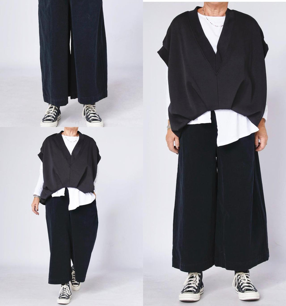 WOMAN GILET - BLACK - 125111