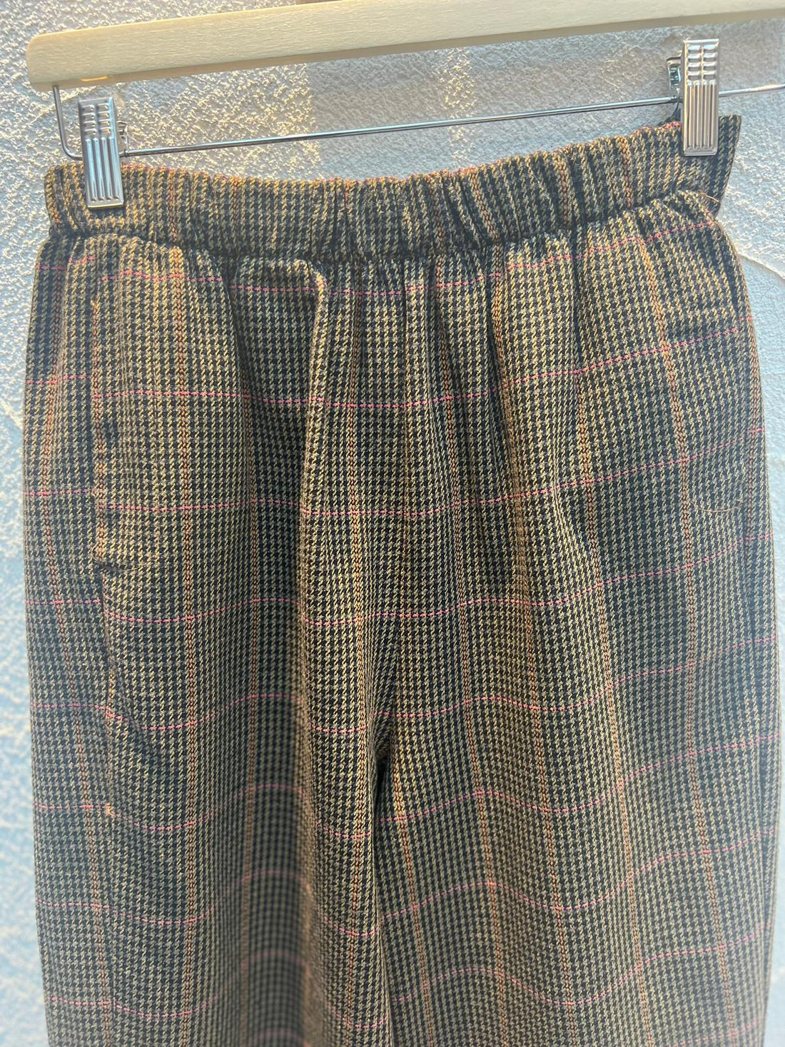 PANTALON - PINK & OLIVE GREEN - IS950053-5153