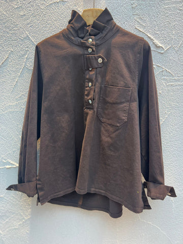 CHEMISE/TUNIQUE - BROWN - 80722