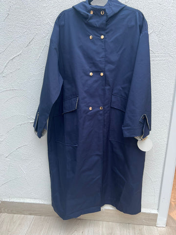 MANTEAU/PANCHO - NAVY BLUE - ml3421