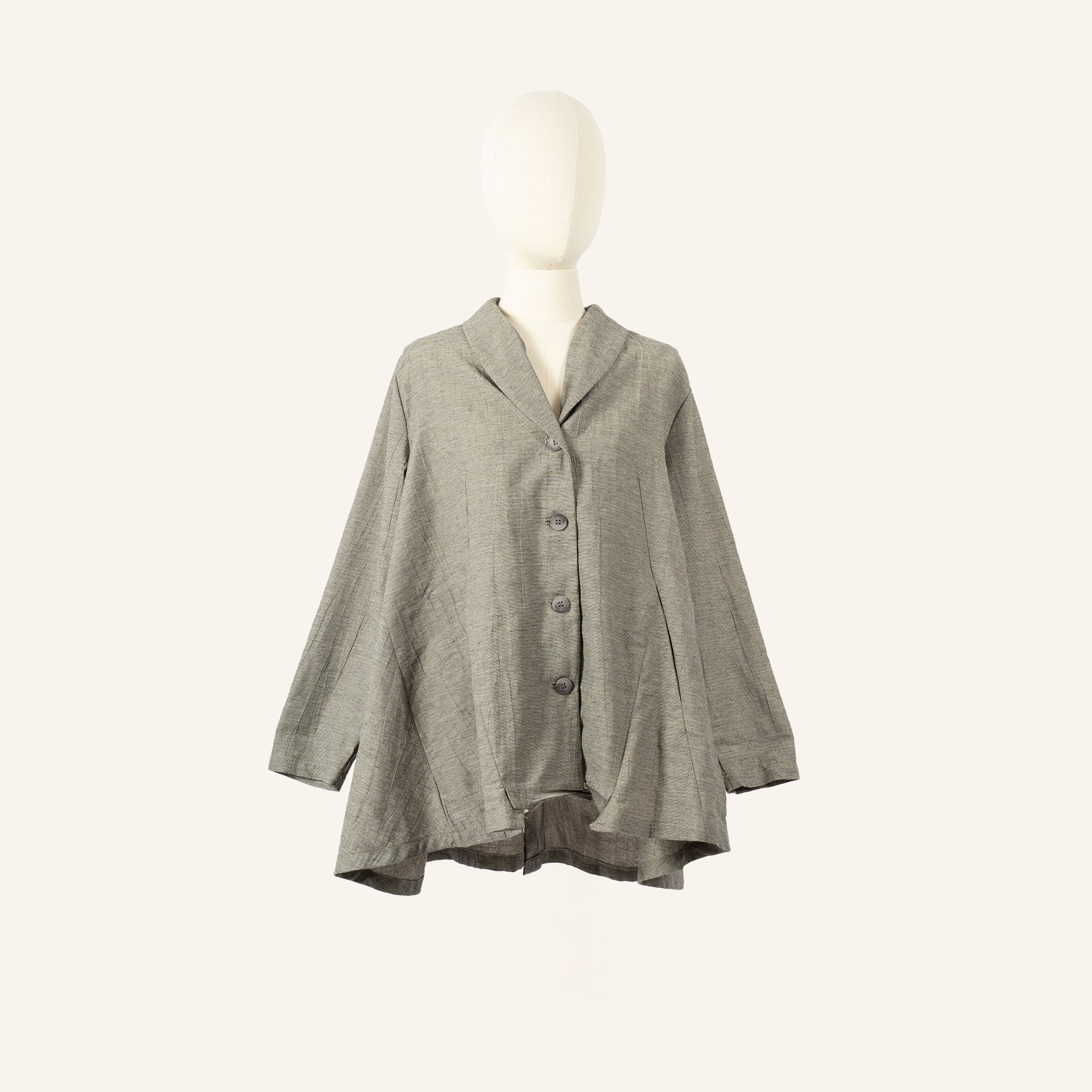 WOMAN JACKET - GRAY - 125036