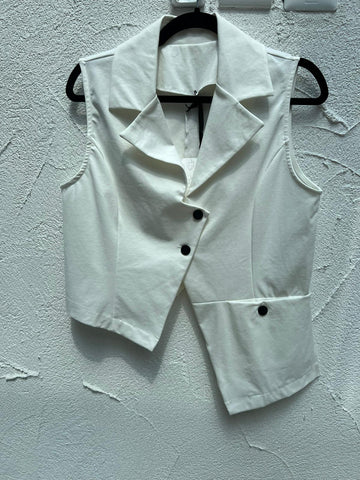 GILET DA DONNA - WHITE - 9318