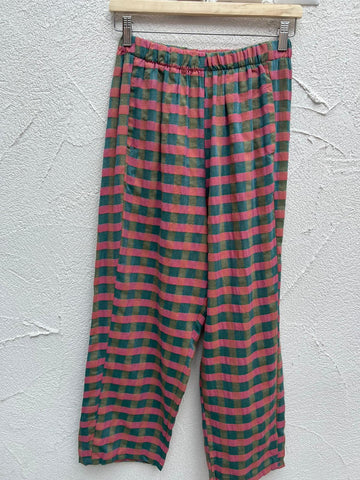 PANTALON - BLUE & PINK - IS950053