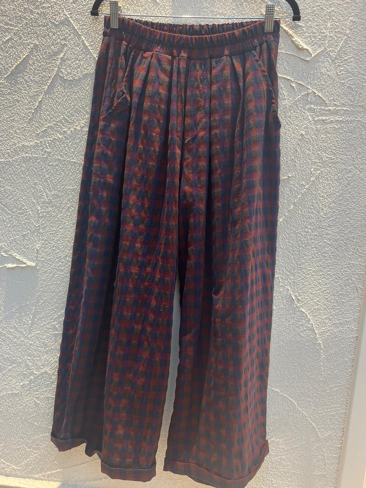 PANTALON - PURPLE & BLUE - 9500360A-30065