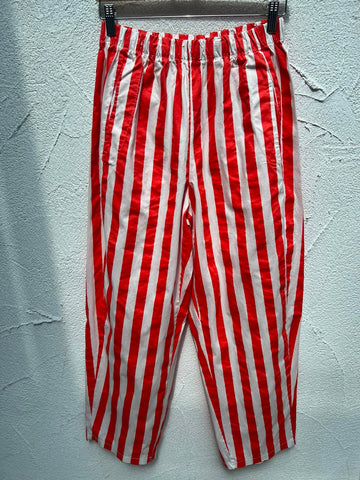 PANTALON - ORANGE & WHITE - 21469