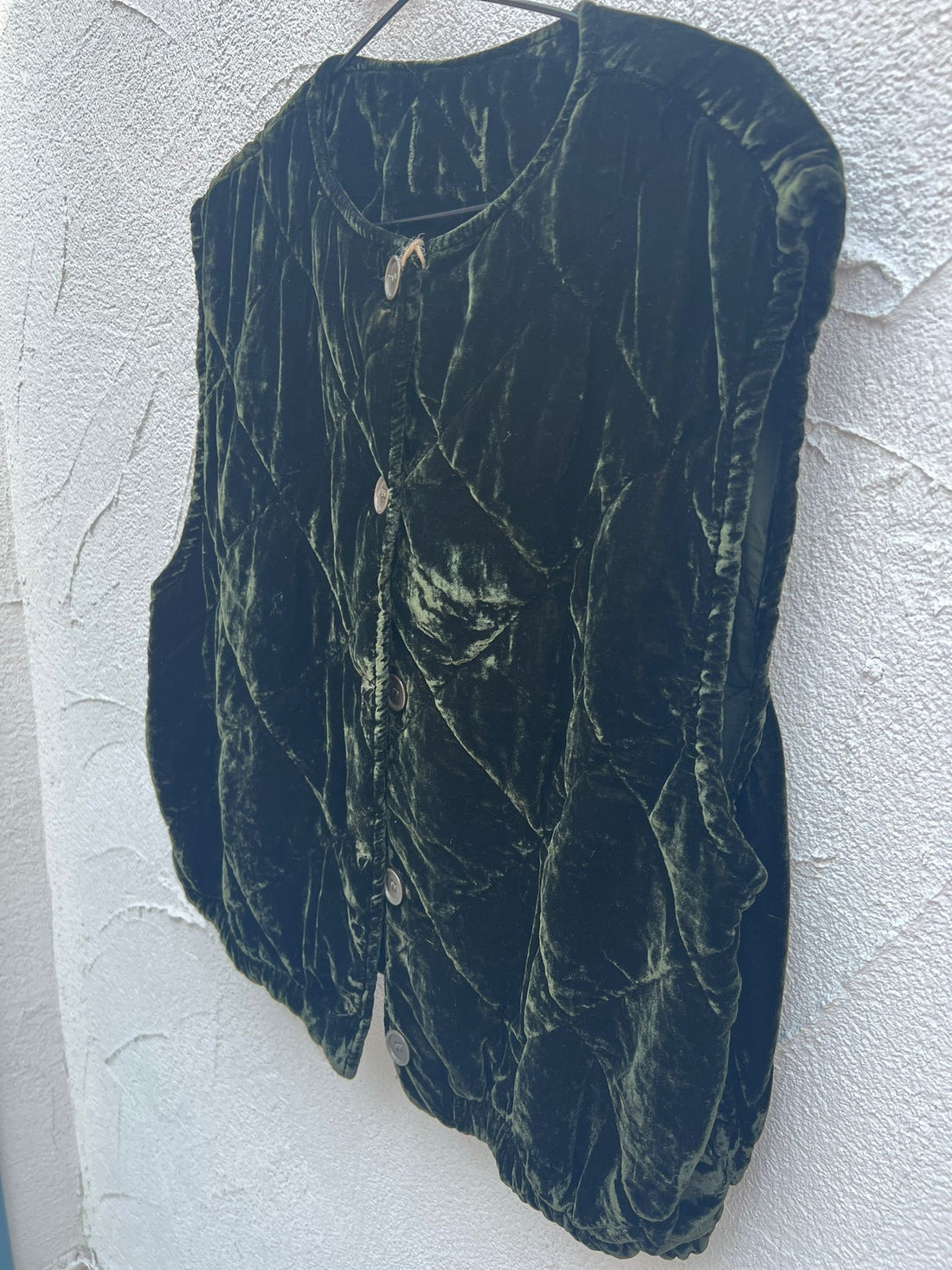 VESTE GILET - GREEN - 81708