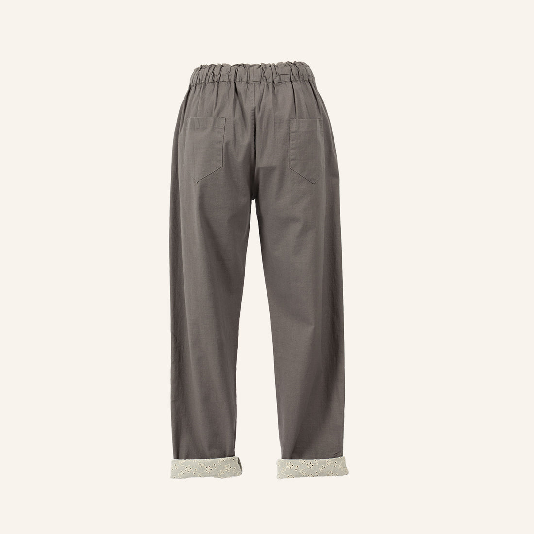 PANTALON DE LINO GRIS - 40C2-B3