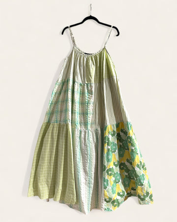 Multi Green Dress - 40C3-5735