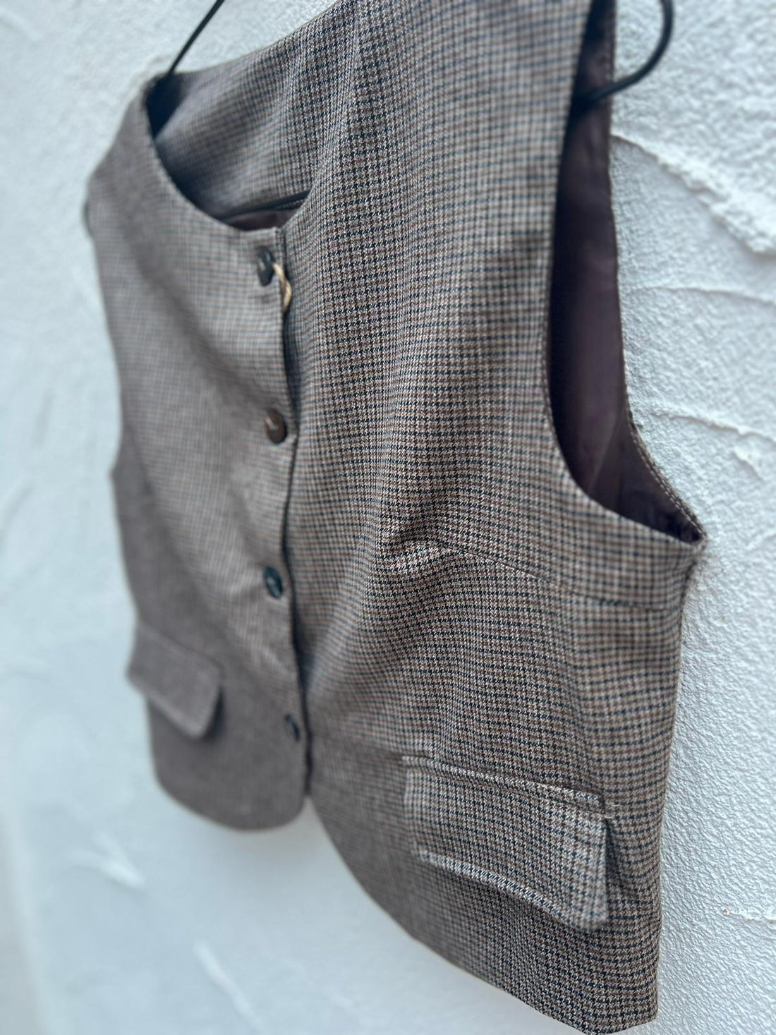 VESTE GILET - BROWN - 72825Q5