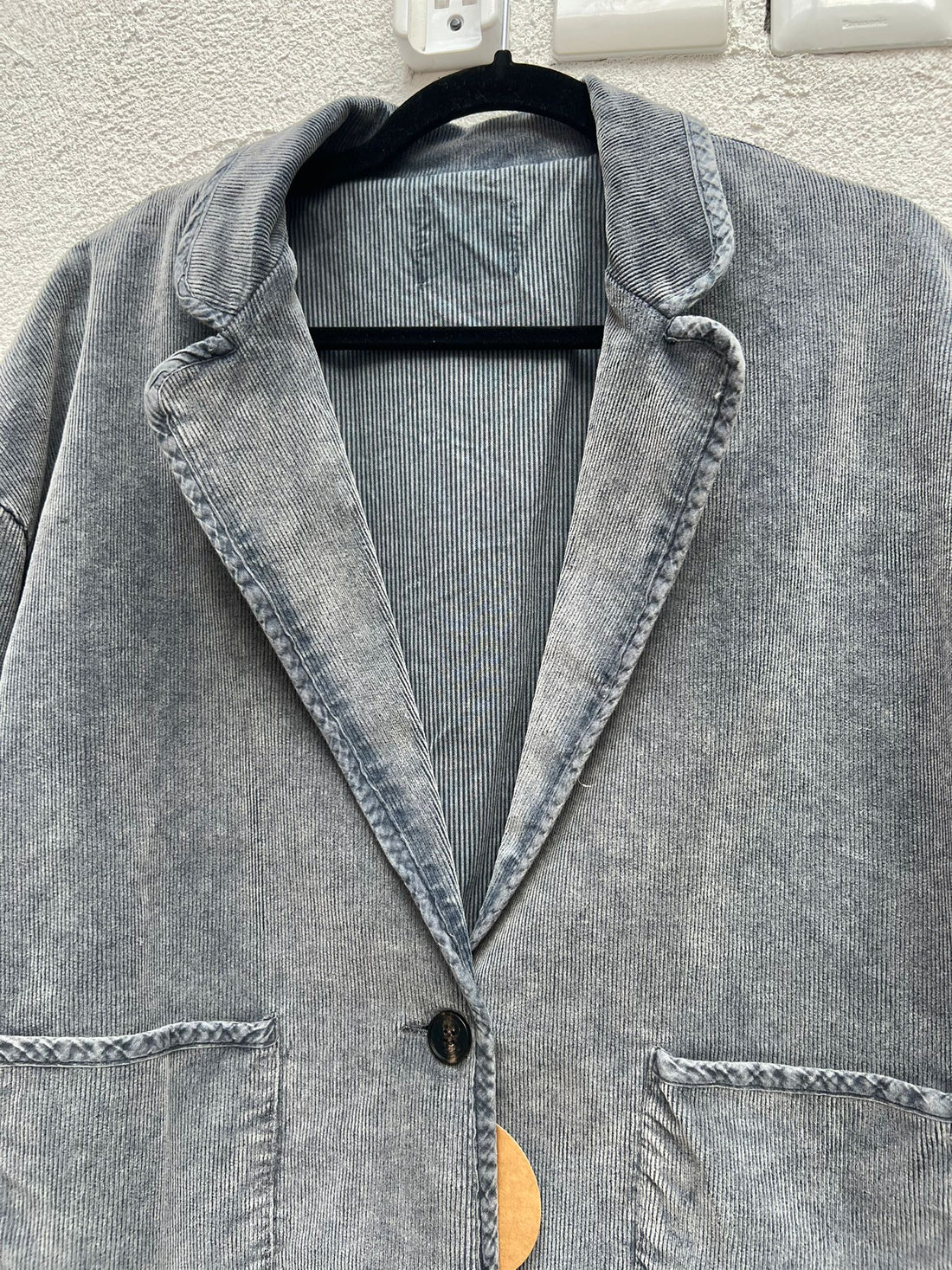 VESTE GILET - BLUE & GRAY - C0200012AAMEDO