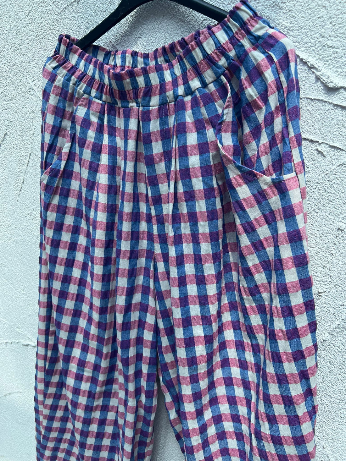 PANTALON - PURPLE, PINK, BLUE & WHITE - 9500360a30065