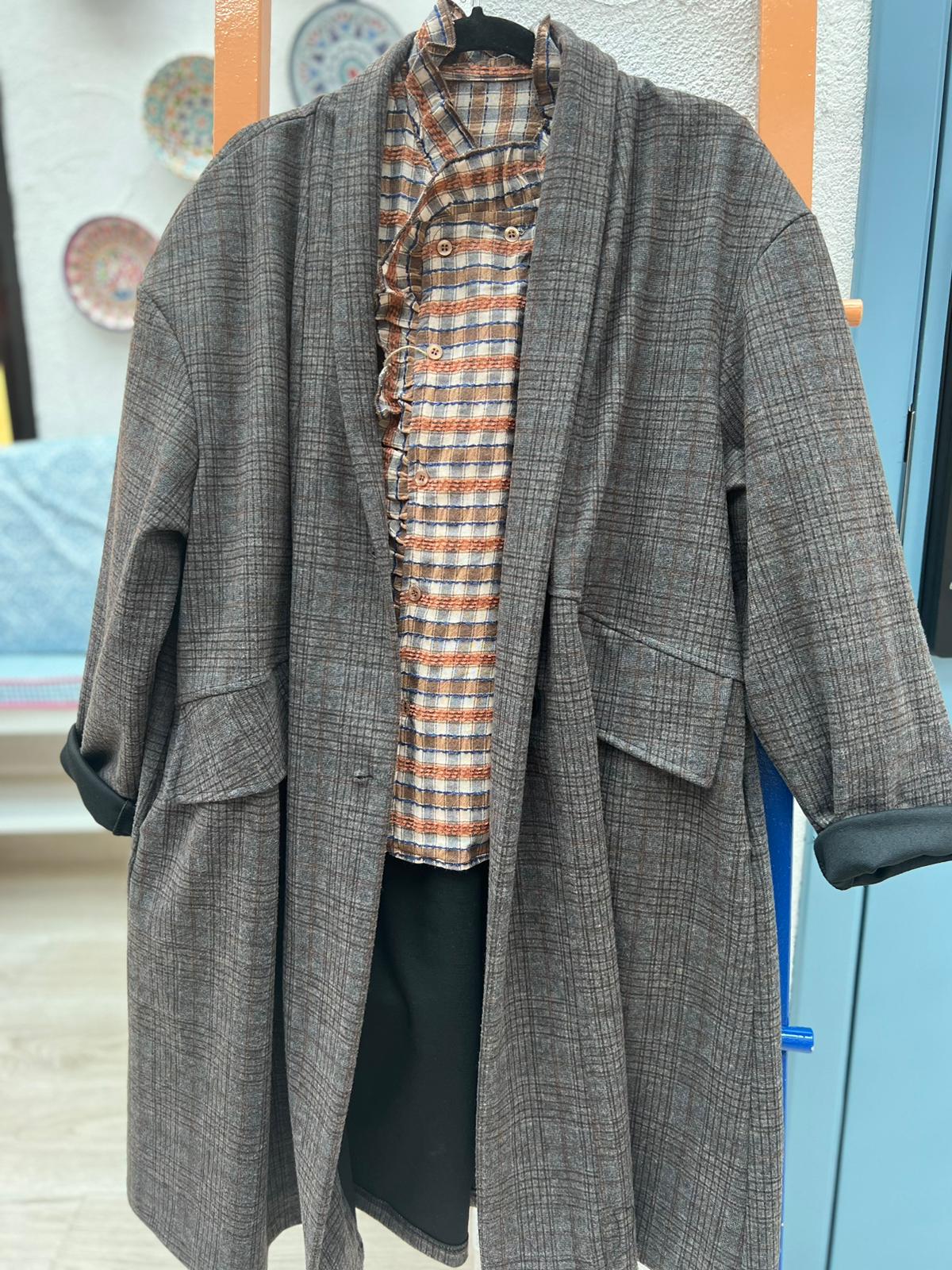 SPOVERINO DA DONNA - BROWN & GRAY - 9210