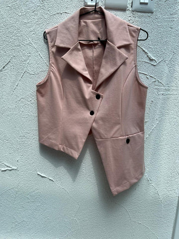 GILET DA DONNA - LIGHT PINK - 9318