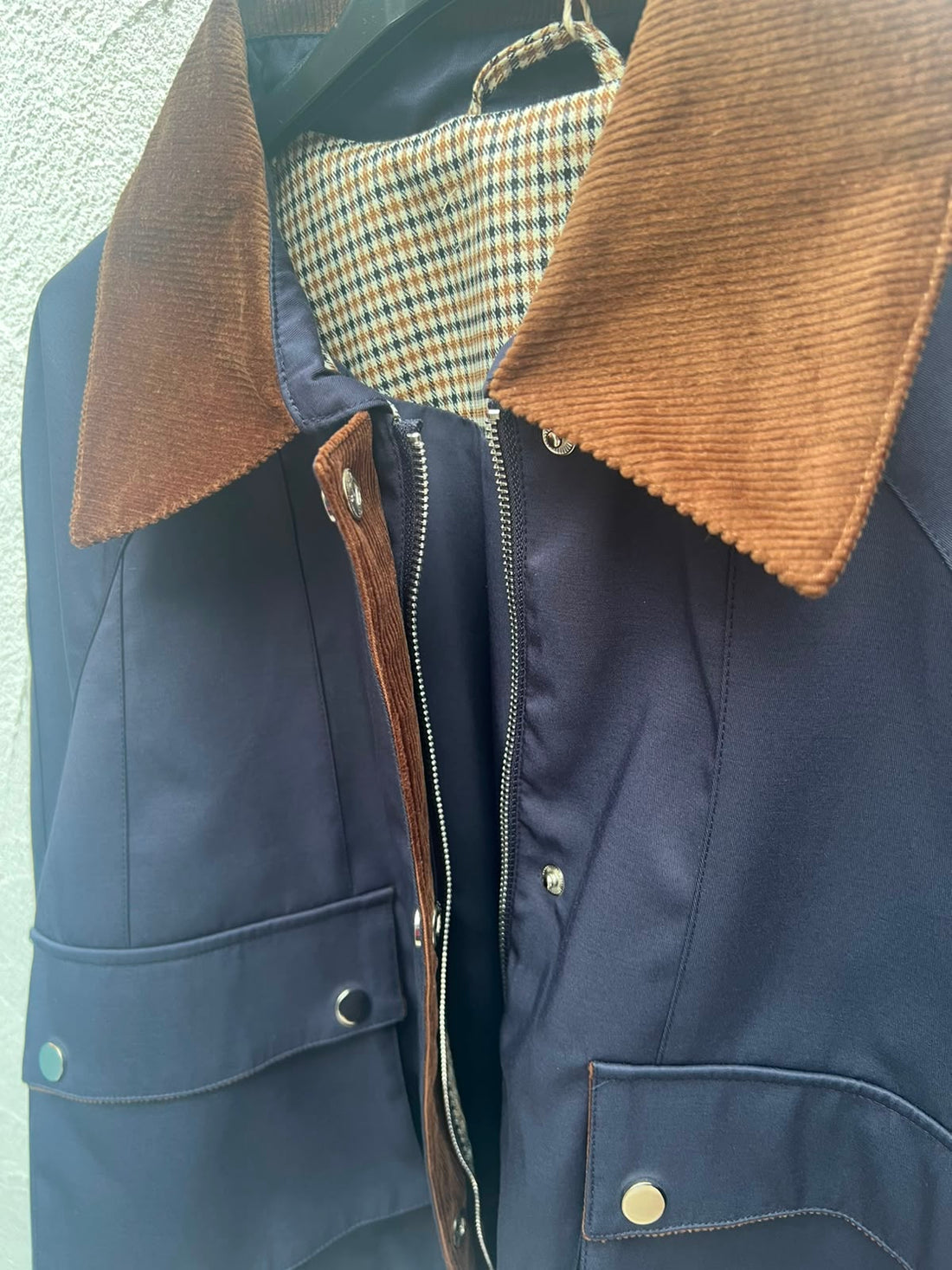WOMEN'S JACKET - NAVY BLUE - DL30250