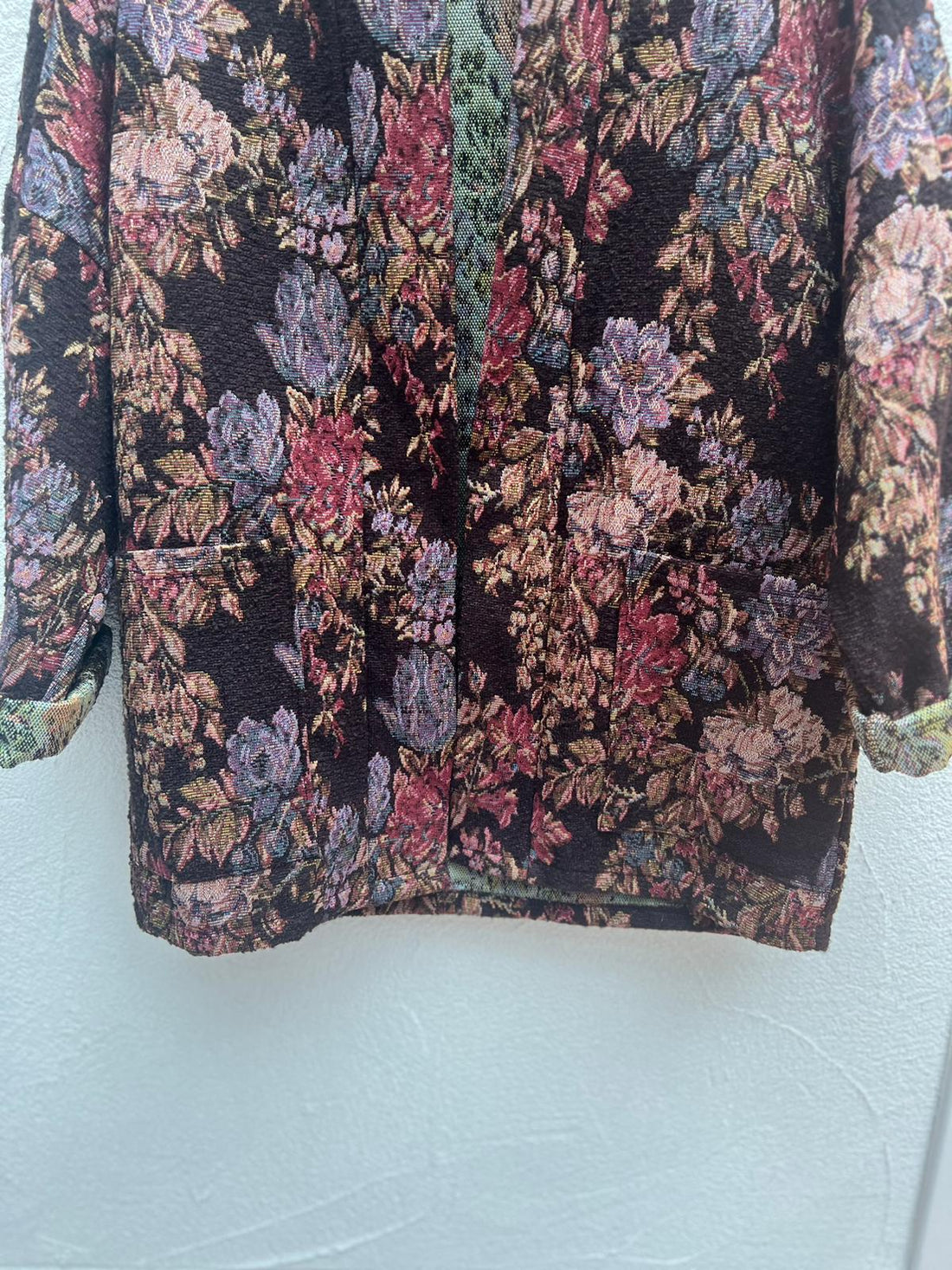 VESTE GILET - BROWN & MAROON - 88021JQ6