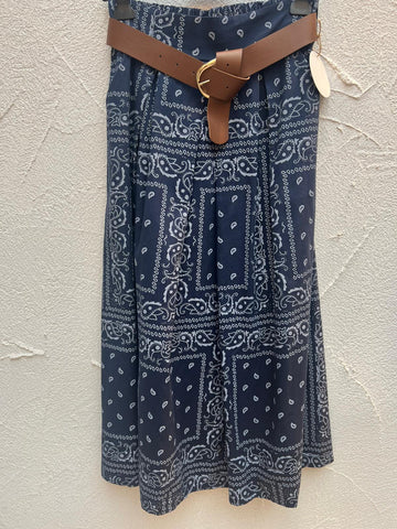 JUPE/SKIRT - NAVY BLUE - 52123LEVST
